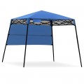 7 x 7 Feet Sland Adjustable Portable Canopy Tent with Backpack - Gallery View 27 of 36