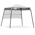 7 x 7 Feet Sland Adjustable Portable Canopy Tent with Backpack - Gallery View 3 of 36