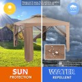 Canopy and Garden Structures Gazebo with Netting for Outdoors - Gallery View 8 of 22
