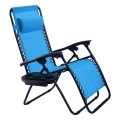 2 Pieces Folding Lounge Chair with Zero Gravity - Gallery View 42 of 55
