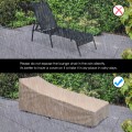 Adjustable Patio Chaise Folding Lounge Chair with Backrest - Gallery View 23 of 36