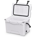 20QT Handle Lockable Fishing Camping Cooler Ice Chest - Gallery View 3 of 10