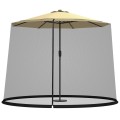 9 -10 Feet Outdoor Umbrella Table Screen Mosquito Bug Insect Net - Gallery View 3 of 10
