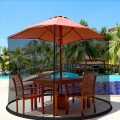 9 -10 Feet Outdoor Umbrella Table Screen Mosquito Bug Insect Net - Gallery View 7 of 10