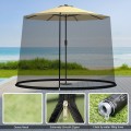 9 -10 Feet Outdoor Umbrella Table Screen Mosquito Bug Insect Net - Gallery View 2 of 10