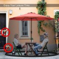 9 -10 Feet Outdoor Umbrella Table Screen Mosquito Bug Insect Net - Gallery View 9 of 10