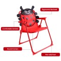 Kids Patio Folding Table and Chairs Set Beetle with Umbrella - Gallery View 14 of 16