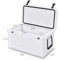 64 Quart Heavy Duty Outdoor Insulated Fishing Hunting Ice Chest 