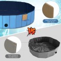 55" PVC Outdoor Foldable Pet and Kids Swimming Pool