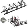 5 Bike Bicycle Stand Parking Garage Storage Organizer