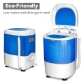 5.5 lbs Portable Semi Auto Washing Machine for Small Space - Gallery View 10 of 12
