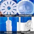 5.5 lbs Portable Semi Auto Washing Machine for Small Space - Gallery View 12 of 12