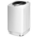 Portable 7.7 lbs Automatic Laundry Washing Machine with Drain Pump - Gallery View 2 of 12