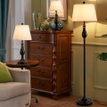 3 Pieces Brushed Nickel Lamp Set - Gallery View 12 of 22