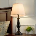3 Pieces Brushed Nickel Lamp Set - Gallery View 13 of 22