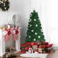 4 Feet LED Optic Artificial Christmas Tree with Snowflakes - Gallery View 1 of 37