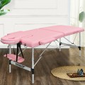 84 Inch L Portable Adjustable Massage Bed with Carry Case for Facial Salon Spa