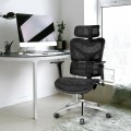 Ergonomic Mesh Adjustable High Back Office Chair with Lumbar Support - Gallery View 2 of 12