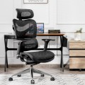Ergonomic Mesh Adjustable High Back Office Chair with Lumbar Support - Gallery View 1 of 12