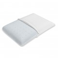 Memory Foam Bed Pillow with Zippered Washable Pillowcase