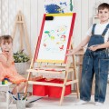 Flip-Over Double-Sided Kids Art Easel - Gallery View 6 of 11