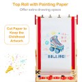 Flip-Over Double-Sided Kids Art Easel - Gallery View 5 of 11