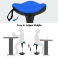 Adjustable Swivel Sitting Balance Wobble Stool Standing Desk Chair - Gallery View 18 of 20