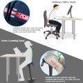 Adjustable Swivel Sitting Balance Wobble Stool Standing Desk Chair - Gallery View 19 of 20