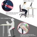 Adjustable Swivel Sitting Balance Wobble Stool Standing Desk Chair - Gallery View 8 of 20