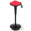 Adjustable Swivel Sitting Balance Wobble Stool Standing Desk Chair - Gallery View 6 of 20