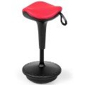 Adjustable Swivel Sitting Balance Wobble Stool Standing Desk Chair - Gallery View 3 of 20