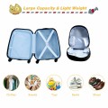 2 Pieces Kids Luggage Set 12 Inch Backpack and 16 Inch Rolling Suitcase