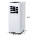12000 BTU Electric Portable Air Cooler Dehumidifier Cool Fan for Home - Gallery View 4 of 12