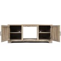 65 Inch Media Component TV Stand with Adjustable Shelves - Gallery View 10 of 12