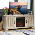 65 Inch Media Component TV Stand with Adjustable Shelves - Gallery View 7 of 12