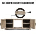 65 Inch Media Component TV Stand with Adjustable Shelves - Gallery View 11 of 12