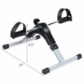 Folding Under Desk Indoor Pedal Exercise Bike for Arms Legs - Gallery View 4 of 11