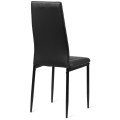 Set of 6 High Back Dining Chairs - Gallery View 8 of 9