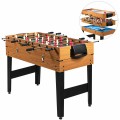 48 Inch 3-In-1 Multi Combo Game Table with Soccer for Game Rooms - Gallery View 3 of 12