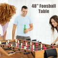 48 Inch 3-In-1 Multi Combo Game Table with Soccer for Game Rooms - Gallery View 9 of 12
