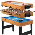 48 Inch 3-In-1 Multi Combo Game Table with Soccer for Game Rooms - Gallery View 8 of 12