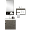 Modern Wall-mounted Bathroom Vanity Sink Set - Gallery View 6 of 12
