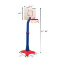 Kids Adjustable Height Basketball Hoop Stand - Gallery View 4 of 11