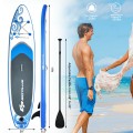 Inflatable Adjustable Paddle Board with Carry Bag