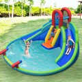 Kids Inflatable Water Slide Bounce House with Carrying Bag Without Blower - Gallery View 6 of 12
