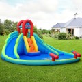 Kids Inflatable Water Slide Bounce House with Carrying Bag Without Blower - Gallery View 1 of 12