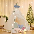 Kids Lace Teepee Tent Folding Children Playhouse with Bag - Gallery View 1 of 12
