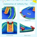 Kids Inflatable Water Slide Bounce House with Carrying Bag Without Blower - Gallery View 11 of 12