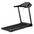 2.25HP Electric Folding Treadmill with HD LED Display and APP Control Speaker - Gallery View 9 of 12