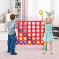 Jumbo 4-to-Score Giant Game Set with 42 Jumbo Rings and Quick-Release Slider